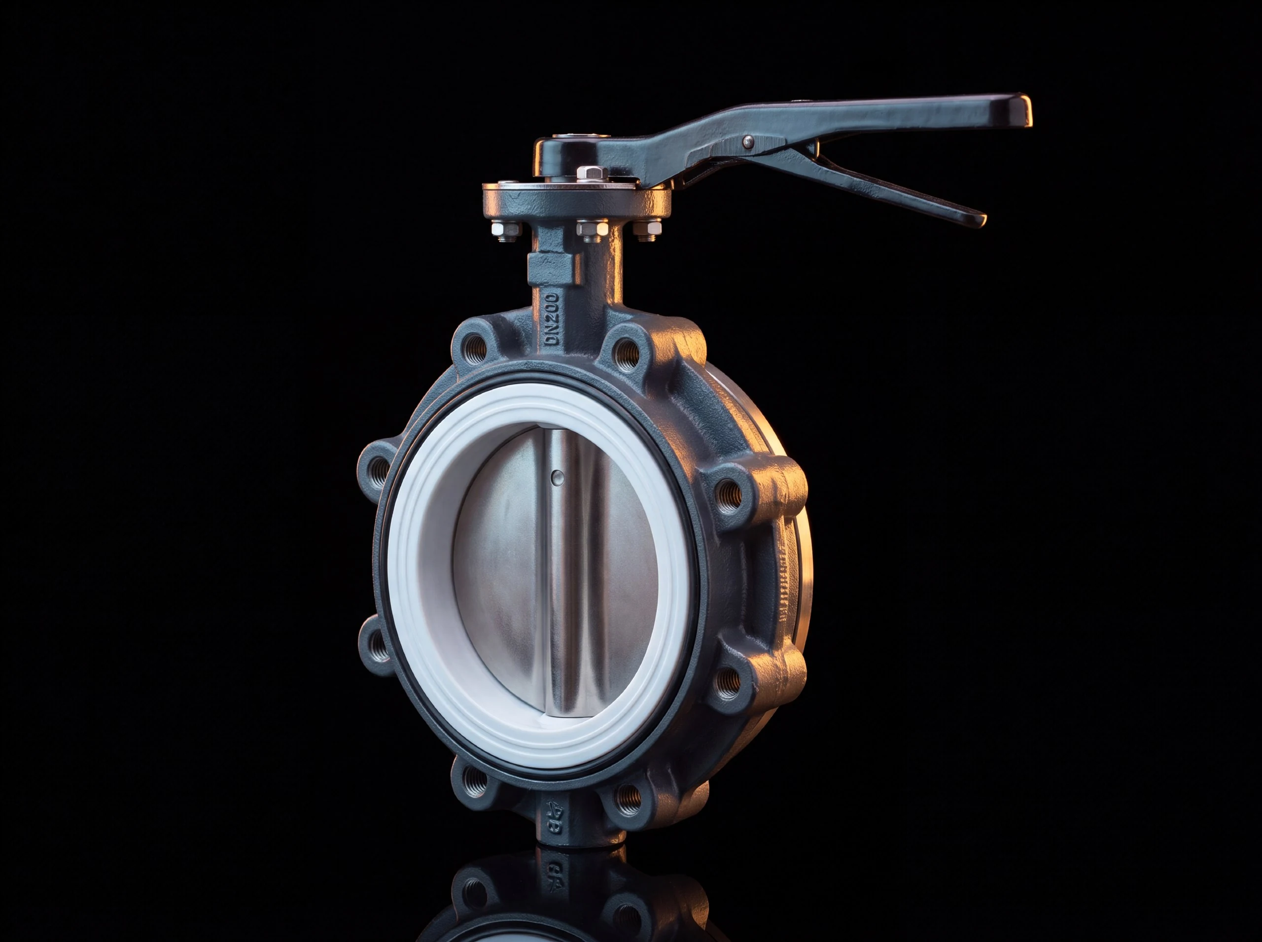 Затворы дисковые PTFE